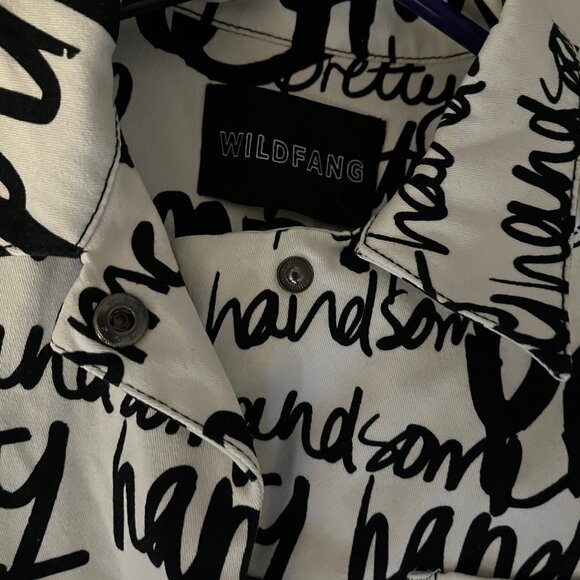 Wildfang Essential High Waisted Coverall - White - Picture 2 of 6